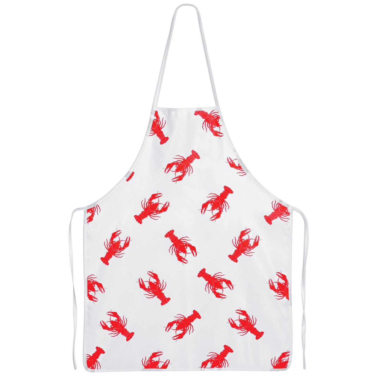 Crawfish Fabric Novelty Apron - Bulk/6 Aprons