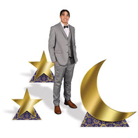 Ramadan Moon & Stars Stand-Ups (3 per package)