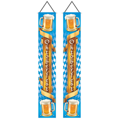 Oktoberfest Fabric Door Panel Set - Bulk/12 Panel Sets