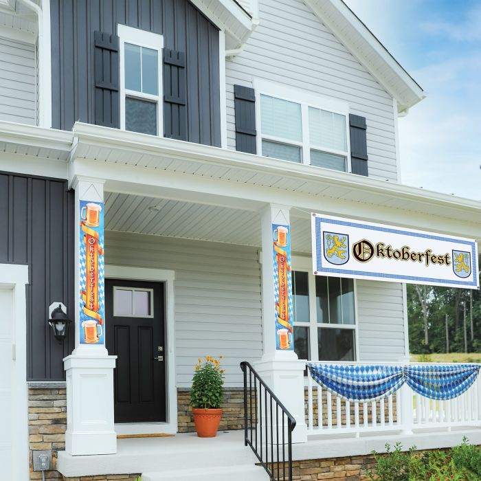 12 Pack Bulk Oktoberfest Fabric Door Panel Set