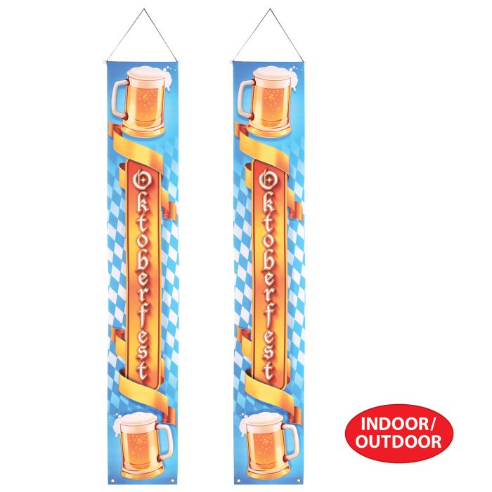 12 Pack Bulk Oktoberfest Fabric Door Panel Set