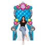 Pink 3-D 1st Birthday Throne Prop (1 per package)
