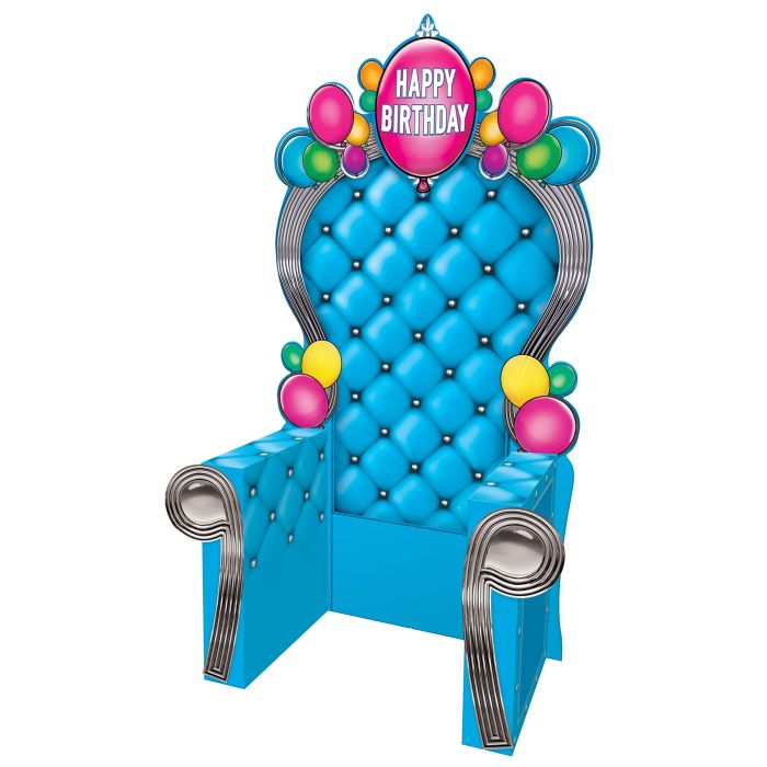 3-D Happy Birthday Throne Prop (1 per package)
