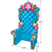 3-D Happy Birthday Throne Prop (1 per package)