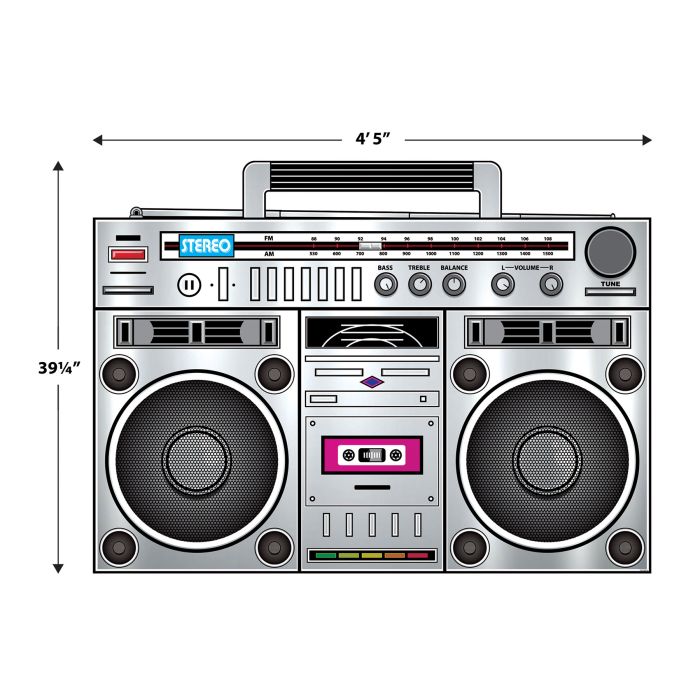 Boom Box Stand-Up (1 per package)