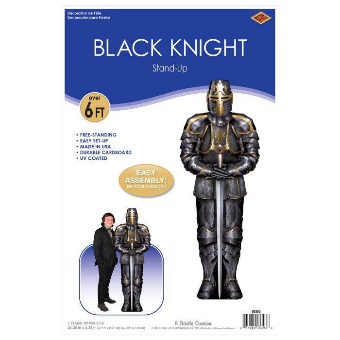 4 Pack Bulk Black Knight Stand-Up