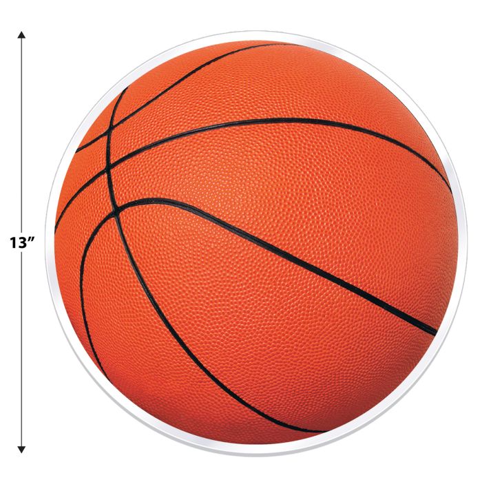 48 Pack Bulk Plastic Basketball Placemats