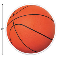 48 Pack Bulk Plastic Basketball Placemats