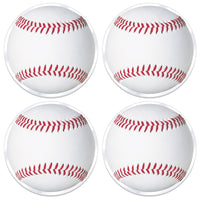 Plastic Baseball Placemats - Bulk 48 Pack