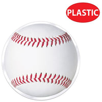 48 Pack Bulk Plastic Baseball Placemats