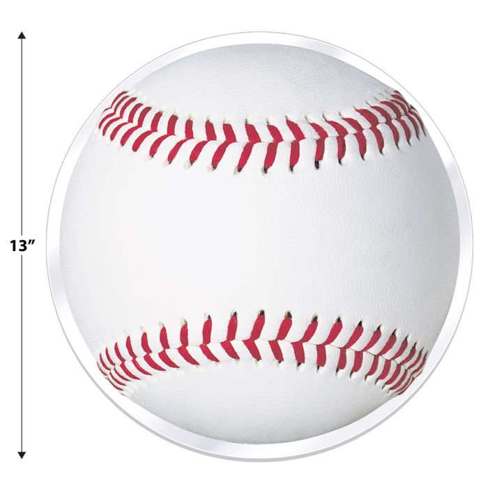 48 Pack Bulk Plastic Baseball Placemats