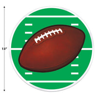 48 Pack Bulk Plastic Football Placemats