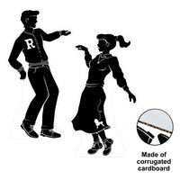 50's Dancing Silhouette Stand-Ups (2 per package)