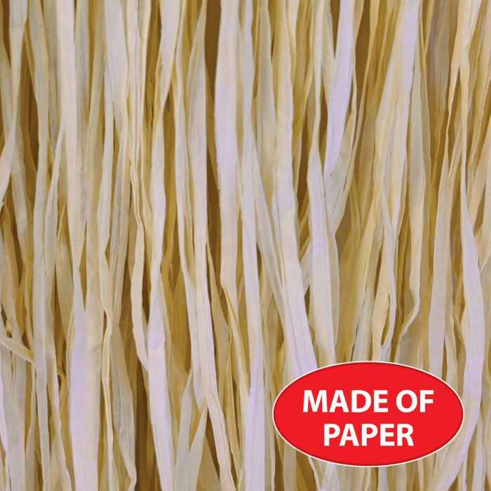 12 Pack Bulk Natural Colored Extra Large Hula Skirt