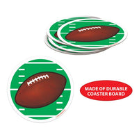 96 Pack Bulk Football Coasters