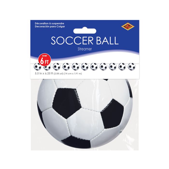 12 Pack Bulk Soccer Ball Streamer