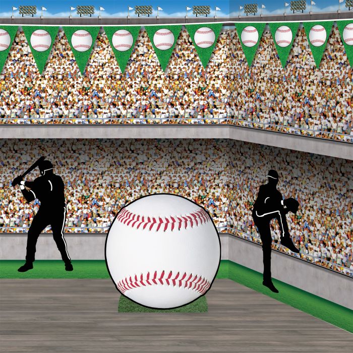4 Pack Bulk Baseball Stand-Up