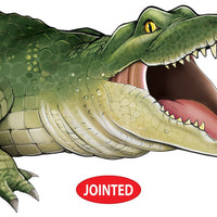 12 Pack Bulk Jointed Crocodile Wall Decoration