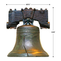 4 Pack Bulk Liberty Bell Stand-Up Decoration