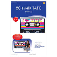 4 Pack Bulk 80's Cassette Stand-Up