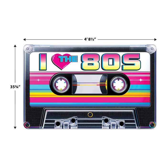 4 Pack Bulk 80's Cassette Stand-Up