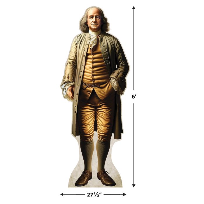 Ben Franklin Stand-Up (1 per package)