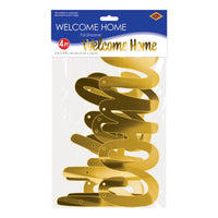 12 Pack Bulk Foil Welcome Home Streamer