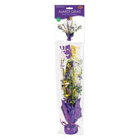 12 Pack Bulk Mardi Gras Gleam 'N Spray Centerpiece