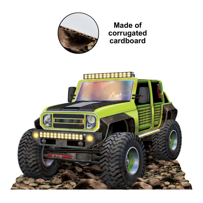 Green Off-Road Truck Stand-Up (1 per package)