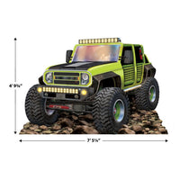 4 Pack Bulk Green Off-Road Truck Stand-Up