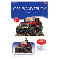 Red Off-Road Truck Stand-Up (1 per package)