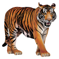 Jointed Tiger Wall Decoration - Bulk 12 Pack
