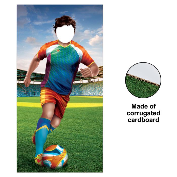 Soccer Player Photo Prop Stand-Up (1 per package)