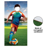 Soccer Player Photo Prop Stand-Up (1 per package)