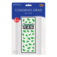 12 Pack Bulk Green Congrats Grad Door Cover
