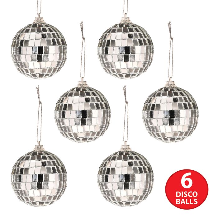 6 Pack Bulk 2.25 Inch Disco Balls