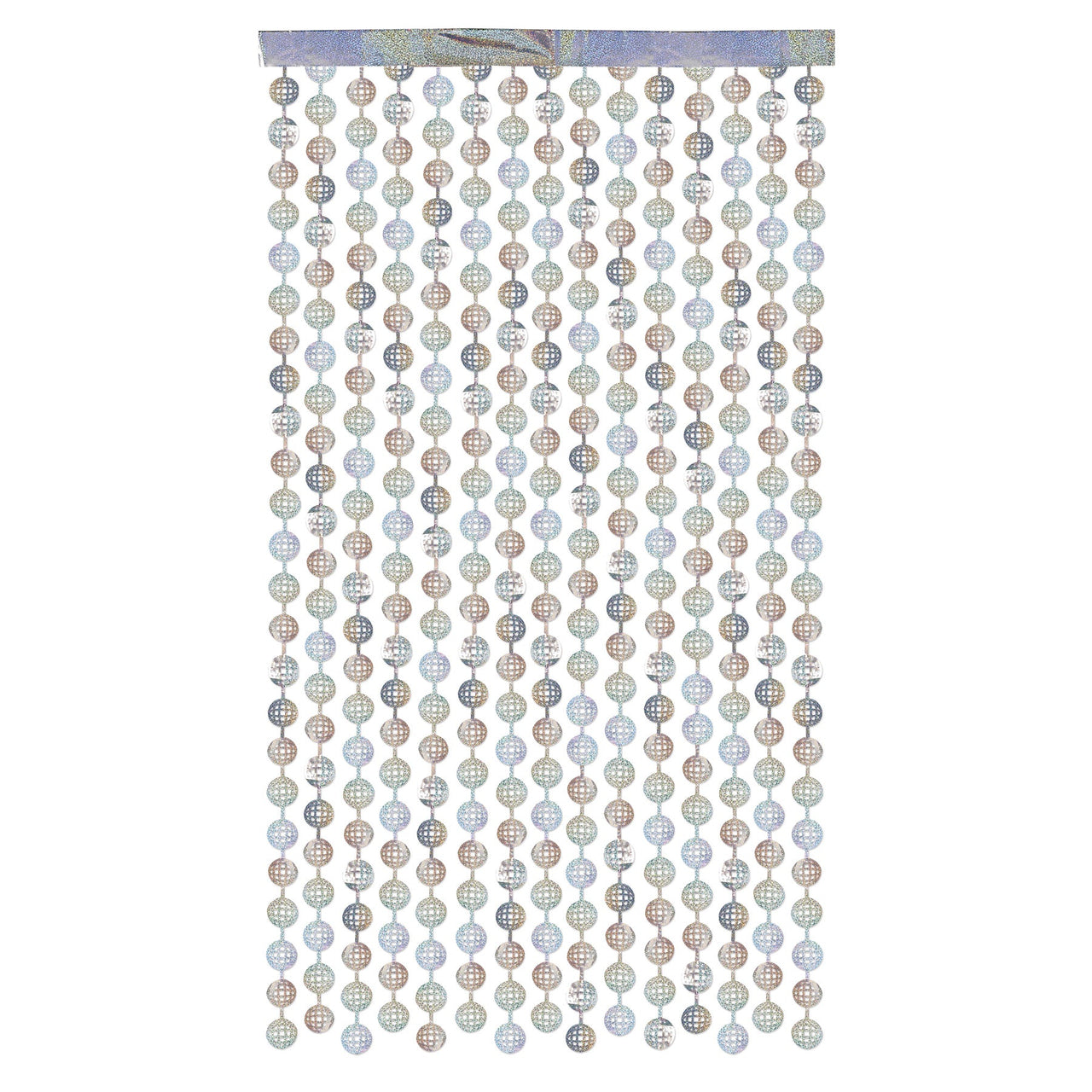 Metallic Disco Ball Curtain - Bulk/12 Curtains