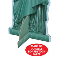 12 Pack Bulk 3-D Statue Of Liberty Centerpiece