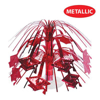 12 Pack Bulk Red Grad Cap Mini Cascade Centerpiece