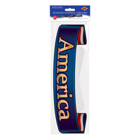 12 Pack Bulk Semiquincentennial Patriotic Streamer 4.25 inch x 37.25 inch