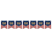 Semiquincentennial Streamer - Patriotic Banner Decoration