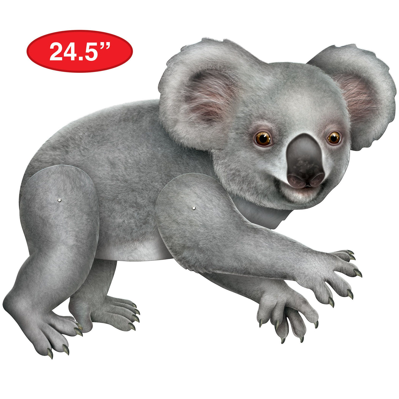 12 Pack Bulk Jointed Koala Figure 24.5 inch Australian Party Decoration