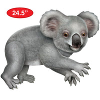12 Pack Bulk Jointed Koala Figure 24.5 inch Australian Party Decoration