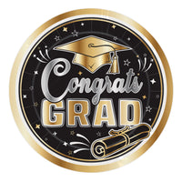 96 Pack Bulk Graduation Dinner Plates 9 Inch