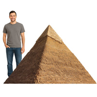 4 Pack Bulk Pyramid Stand-Up Prop International Theme Decor