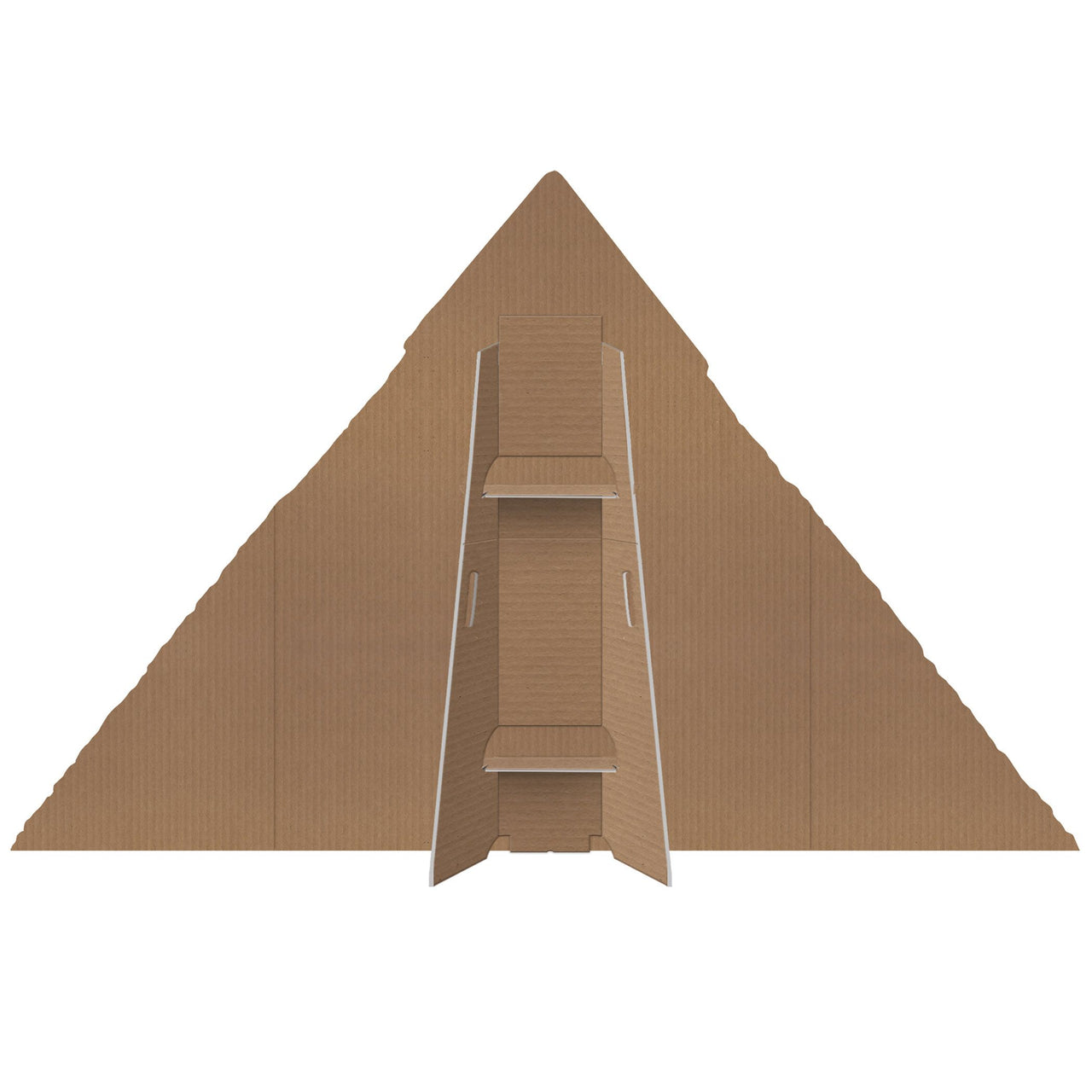 4 Pack Bulk Pyramid Stand-Up Prop International Theme Decor