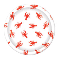 Mardi Gras Crawfish Dessert Plates - 7 inch (8 Count)