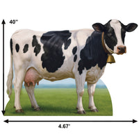 4 Pack Bulk Lifesize Cow Stand-Up Prop Farm & Western Decor