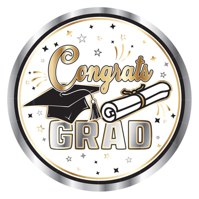Graduation Dessert Plates - 7 inch (8 Count)