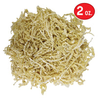 12 Pack Bulk Ivory Paper Shreds 2oz for Gifting & Decor